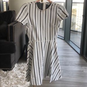 Opening Ceremony Structured White Formal Dress